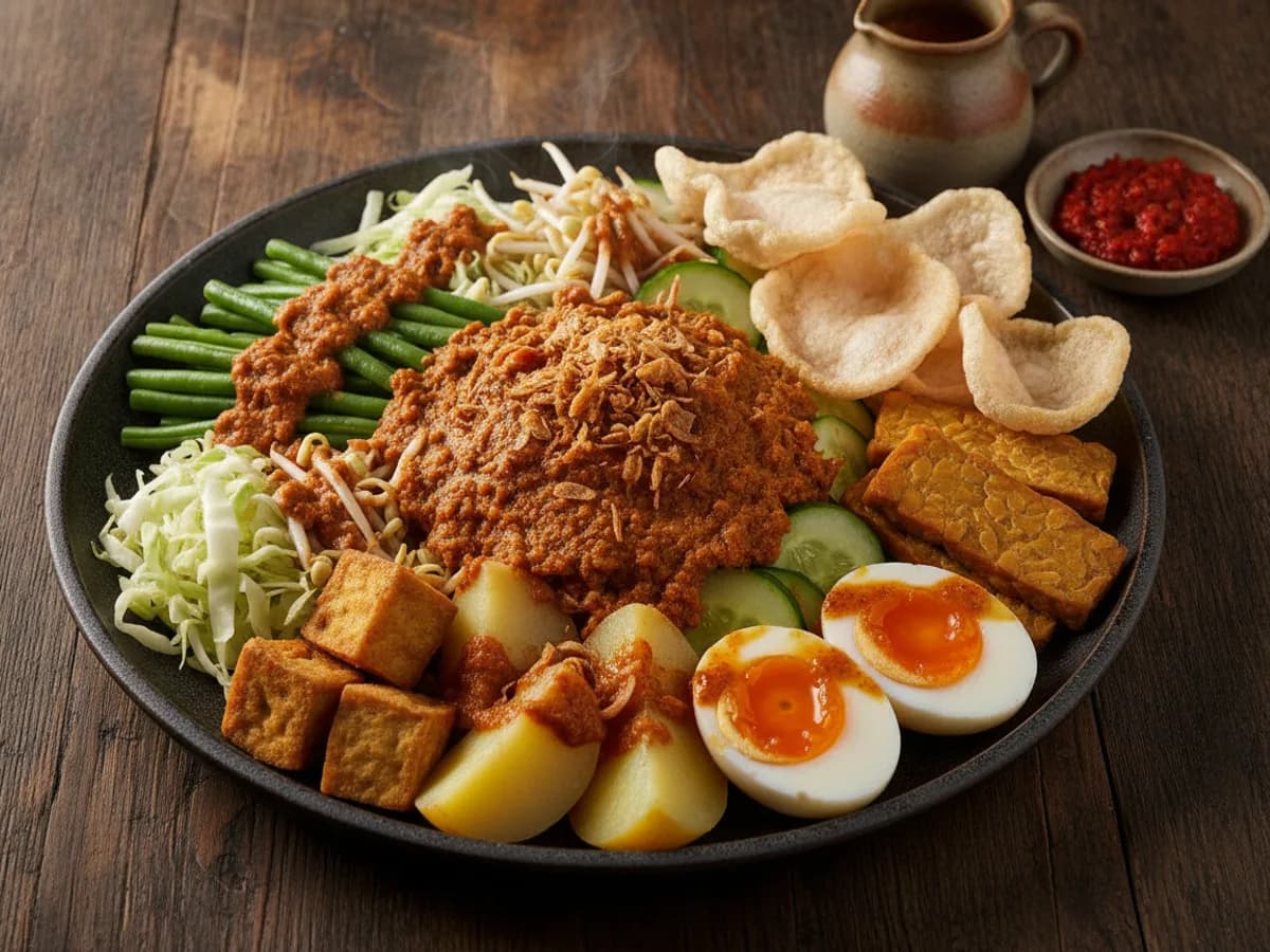 Gado-Gado (Peanut Sauce Salad)