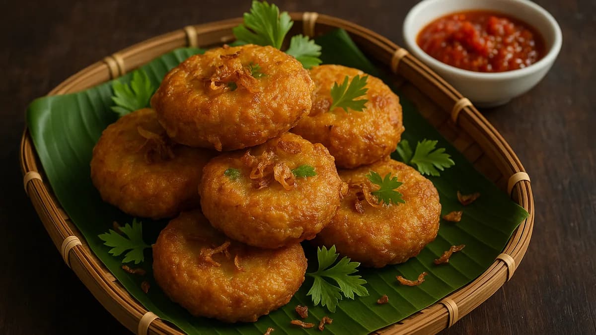 Perkedel (Indonesian Potato Fritters)